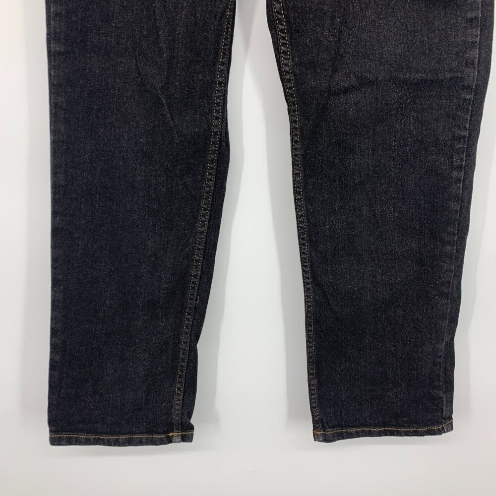 Wonder Nation Jeans Black Relaxed Fit Straight Leg Adjustable - Picture 5 of 9
